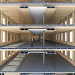 Flervåningsbyggnader i trä. Treet.