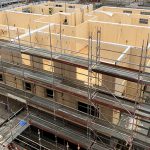 Fuktsäkerhet vid KL-träbyggande utan väderskydd