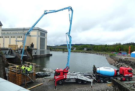 Sedan 2021 pågår byggfasen i ett projekt med fokus på flödesanpass­ning och delförnyelse av utskovsdammen vid Vattenfalls anläggning Lilla Edet i Göta älv.