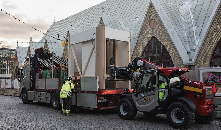 Innovativ teknik lyfter 150-åriga Feskekôrka