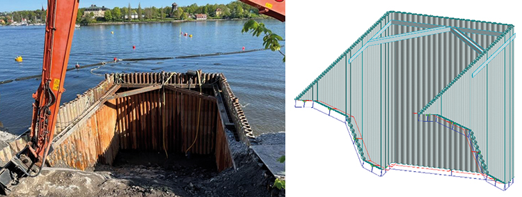Strukturmekaniskt 3D projekterad stödkonstruktion