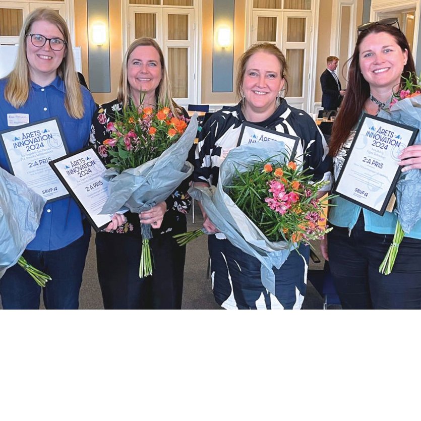 Återvunnet vatten tilldelas första pris i Årets innovation