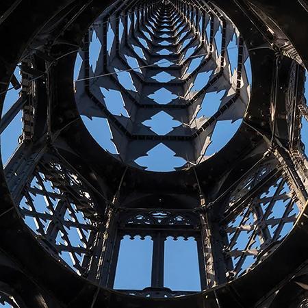 Restaureringen av spiran på Riddarholmskyrkan